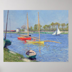 Gustave Caillebotte - Seine in Argenteuil Poster