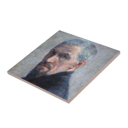 Gustave Caillebotte - Selbstportrait Fliese (Seite)