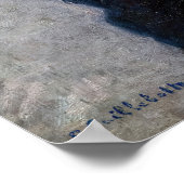 Gustave Caillebotte - Selbstportrait Poster (Ecke)