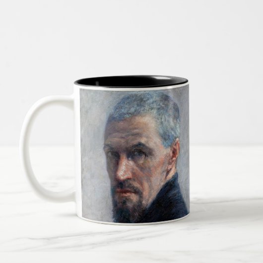 Gustave Caillebotte - Selbstportrait Zweifarbige Tasse (Links)