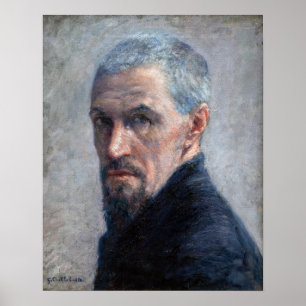 Gustave Caillebotte - Selbstporträt Poster