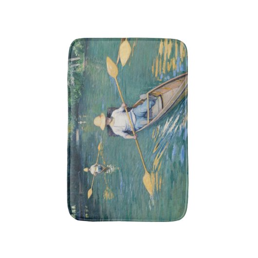 Gustave Caillebotte - Skiffs on Yerres Badematte (Vorderseite Vertikal)