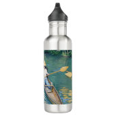 Gustave Caillebotte - Skiffs on Yerres Edelstahlflasche (Rechts)