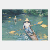 Gustave Caillebotte - Skiffs on Yerres Geschenkpapier Set (Vorderseite 3)