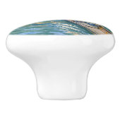 Gustave Caillebotte - Skiffs on Yerres Keramikknauf (Seitenansicht)