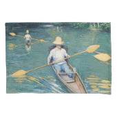 Gustave Caillebotte - Skiffs on Yerres Kissenbezug (Vorderseite)