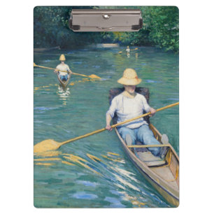 Gustave Caillebotte - Skiffs on Yerres Klemmbrett