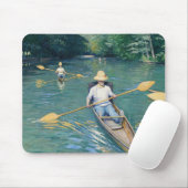 Gustave Caillebotte - Skiffs on Yerres Mousepad (Mit Mouse)