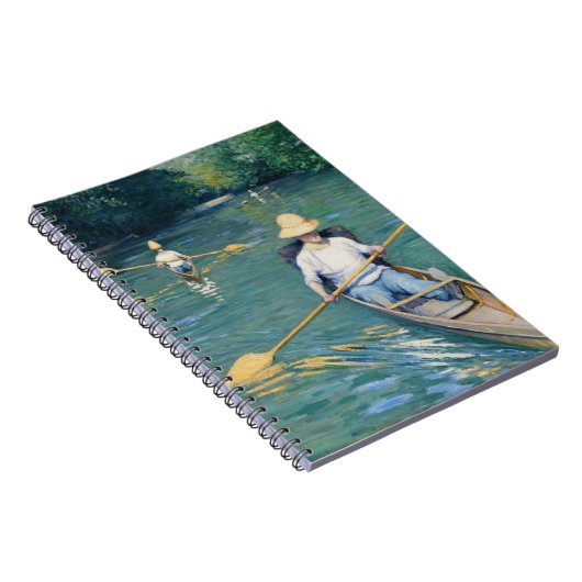 Gustave Caillebotte - Skiffs on Yerres Notizblock (Rechte Seite)
