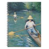 Gustave Caillebotte - Skiffs on Yerres Notizblock (Vorderseite)
