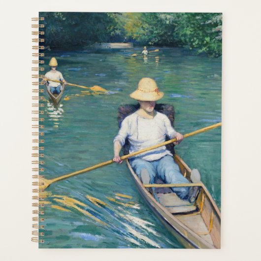 Gustave Caillebotte - Skiffs on Yerres Planer (Vorderseite)