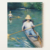 Gustave Caillebotte - Skiffs on Yerres Planer (Rückseite)