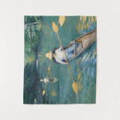 Gustave Caillebotte - Skiffs on Yerres Wandteppich (Vorderseite)