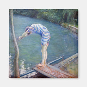 Gustave Caillebotte - The Bather / The Diver Magnet