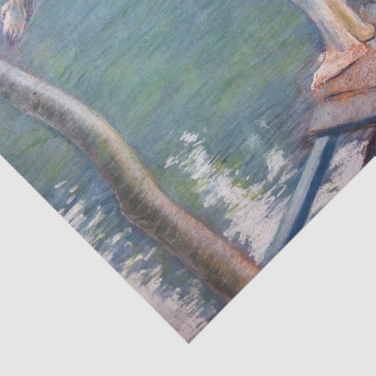 Gustave Caillebotte - The Bather / The Diver Seidenpapier (Detail)