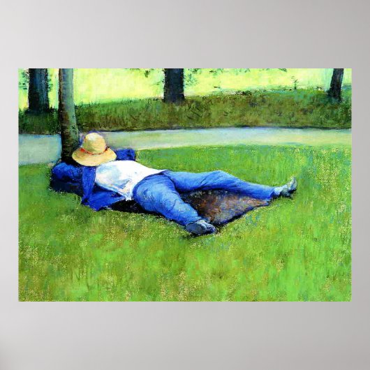 Gustave Caillebotte - The Nap, Poster (Vorne)