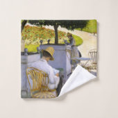 Gustave Caillebotte - The Orange Trees Badhandtuch Set (Waschlappen)