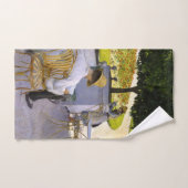 Gustave Caillebotte - The Orange Trees Badhandtuch Set (Handtuch)