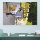 Gustave Caillebotte - The Orange Trees Banner (Messe)