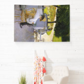 Gustave Caillebotte - The Orange Trees Banner (InSitu)