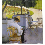 Gustave Caillebotte - The Orange Trees Duschvorhang (Vorderseite)