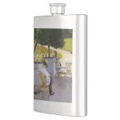 Gustave Caillebotte - The Orange Trees Flachmann (Links)