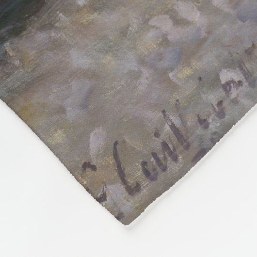 Gustave Caillebotte - The Orange Trees Fleecedecke (Ecke)