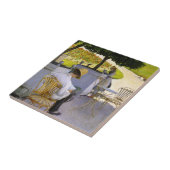 Gustave Caillebotte - The Orange Trees Fliese (Seite)