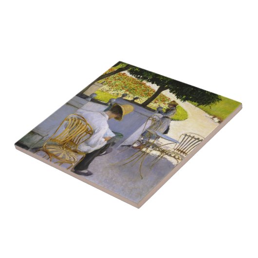 Gustave Caillebotte - The Orange Trees Fliese (Seite)