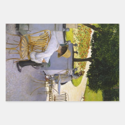 Gustave Caillebotte - The Orange Trees Geschenkpapier Set (Vorderseite 2)