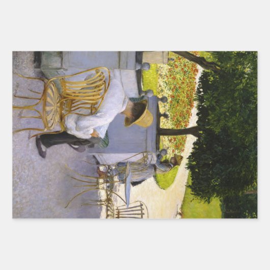 Gustave Caillebotte - The Orange Trees Geschenkpapier Set (Vorderseite)
