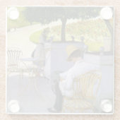 Gustave Caillebotte - The Orange Trees Glasuntersetzer (Rückseite)