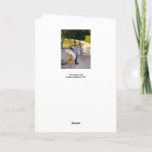 Gustave Caillebotte - The Orange Trees Karte (Rückseite)