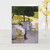 Gustave Caillebotte - The Orange Trees Karte (Gelbe Blume)