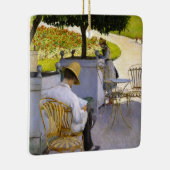 Gustave Caillebotte - The Orange Trees Keramikornament (Rechts)