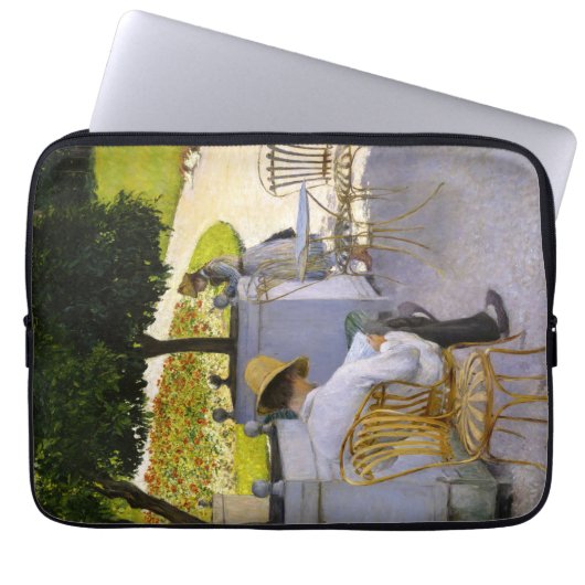 Gustave Caillebotte - The Orange Trees Laptopschutzhülle (Vorderseite)