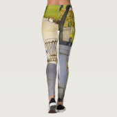 Gustave Caillebotte - The Orange Trees Leggings (Rückseite)