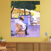 Gustave Caillebotte - The Orange Trees Leinwanddruck (Insitu (Wohnzimmer))