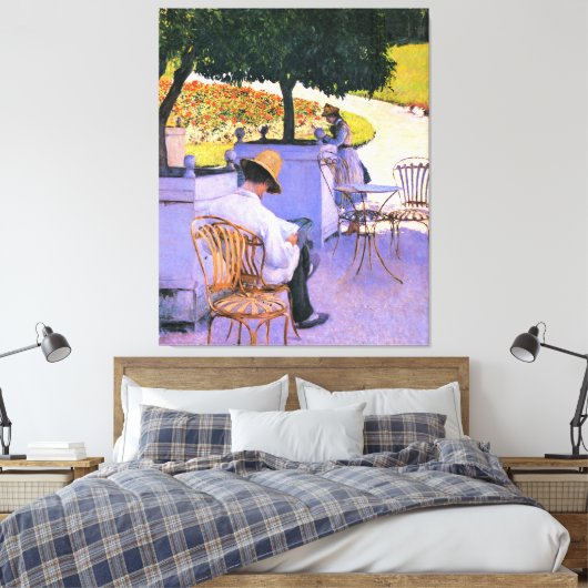 Gustave Caillebotte - The Orange Trees Leinwanddruck (Insitu (Schlafzimmer))