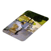 Gustave Caillebotte - The Orange Trees Magnet (Linke Seite)