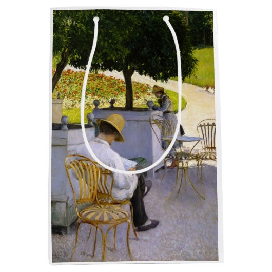 Gustave Caillebotte - The Orange Trees Mittlere Geschenktüte (Vorderseite)