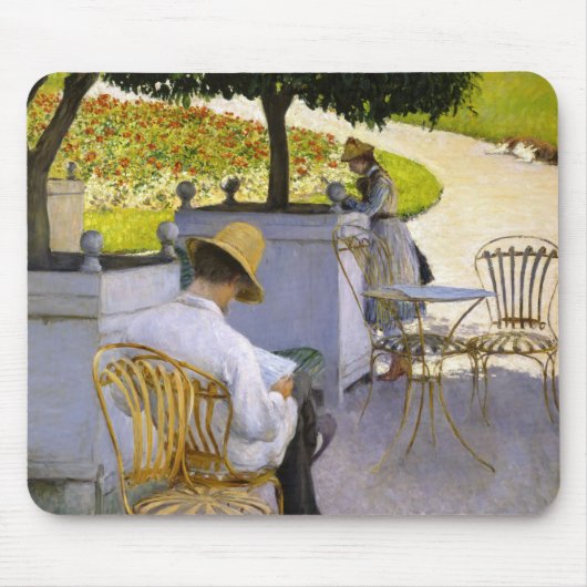 Gustave Caillebotte - The Orange Trees Mousepad (Vorne)