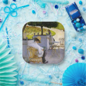 Gustave Caillebotte - The Orange Trees Pappteller (Party)