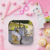 Gustave Caillebotte - The Orange Trees Pappteller (Party)