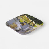 Gustave Caillebotte - The Orange Trees Pappteller (Gewinkelt)