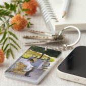 Gustave Caillebotte - The Orange Trees Schlüsselanhänger (Vorderseite rechts)