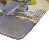 Gustave Caillebotte - The Orange Trees Schneidebrett (Ecke)