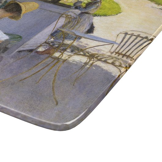 Gustave Caillebotte - The Orange Trees Schneidebrett (Ecke)