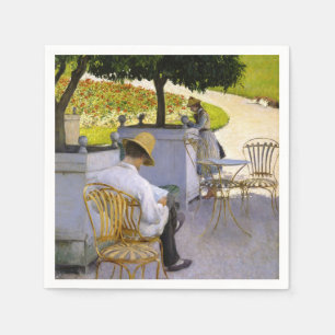 Gustave Caillebotte - The Orange Trees Serviette