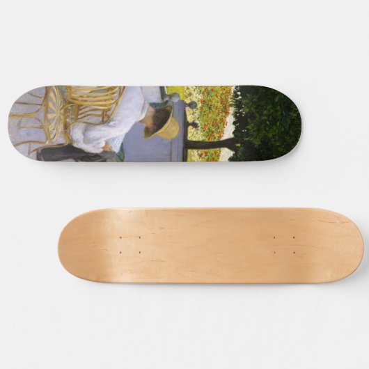 Gustave Caillebotte - The Orange Trees Skateboard (Horizontal)